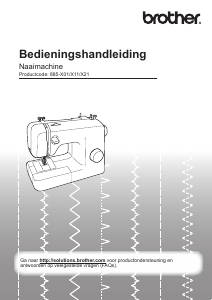 Handleiding Brother RL417 Naaimachine