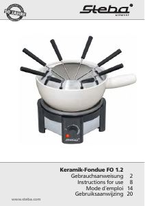 Manual Steba FO 1.2 Fondue