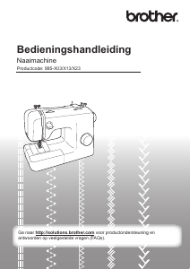 Handleiding Brother RL425 Naaimachine