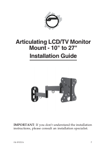 Manual SIIG CE-MT1B12-S1 Wall Mount