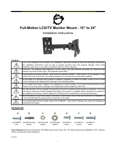 Manual SIIG CE-MT0212-S1 Wall Mount