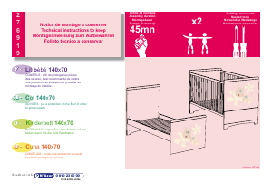 Handleiding Sauthon 276919 Babybed