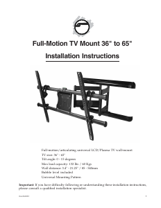 Manual SIIG CE-MT0912-S1 Wall Mount