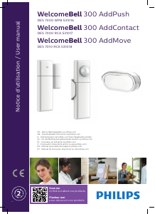 Manuale Philips DES7000WPB WelcomeBell Citofono