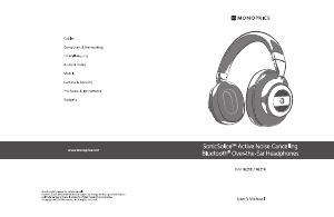 Manual Monoprice 16218 Headphone