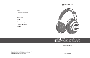 Manual Monoprice 16219 Headphone