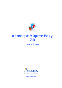 Manual Acronis Migrate Easy 7.0