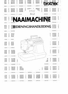 Handleiding Brother Super Ace II M955 Naaimachine