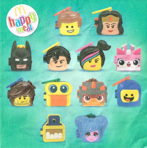 説明書 McDonalds Happy Meal LEGO Movie Apocalyptic Lucy