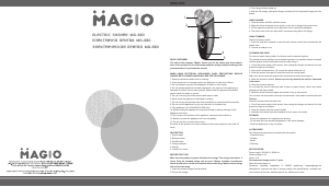 Manual Magio MG-680 Shaver