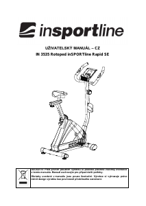 Manuál inSPORTline IN 3535 Rotoped