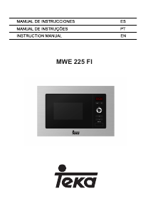 Manual de uso Teka MWE 225 FI Microondas