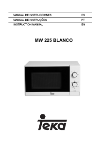 Manual Teka MW 225 Micro-onda