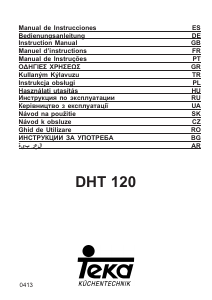 Manual Teka DHT 1285 Hotă