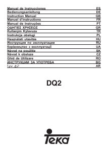 Bedienungsanleitung Teka DQ2 985 Dunstabzugshaube