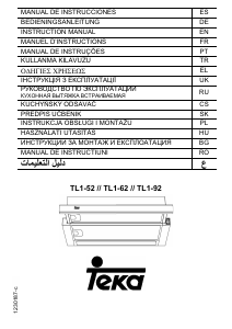 Manual Teka TL1 52 Exaustor