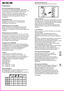 Manuale Auriol 2-LD3041 Orologio da polso