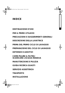 Manuale Ignis LTE 1066 Lavatrice