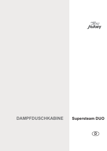 Bedienungsanleitung Jokey Supersteam Duo Dampfdusche