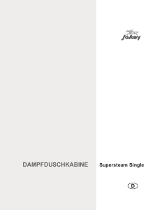 Bedienungsanleitung Jokey Supersteam Single Dampfdusche