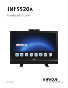 Manual InFocus INF5520A Mondopad Touchscreen