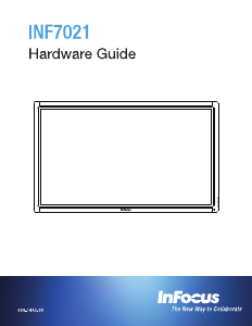 Manual InFocus INF7021 Mondopad Touchscreen