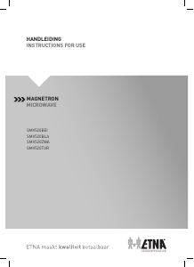 Handleiding ETNA SMV520TUR Magnetron