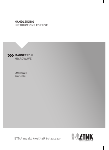 Manual ETNA SMV320ZIL Microwave