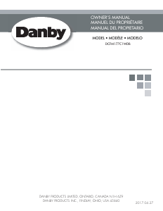 Manual de uso Danby DCFM177C1WDB Congelador