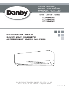 Mode d’emploi Danby DAS240BAHWDB Climatiseur