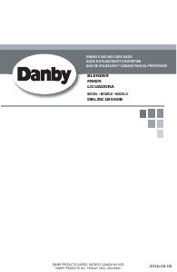 Manual de uso Danby DBL25C1BSSDB Batidora
