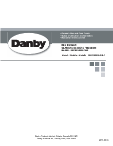 Manual Danby DKC052BSLDB-D Tap System