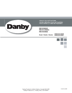 Manual Danby DMW14SA1WDB Microwave
