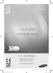 Manual Samsung DW5363PGWQ Máquina de lavar louça