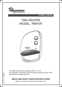 Handleiding Ramtons RM/476 Kachel