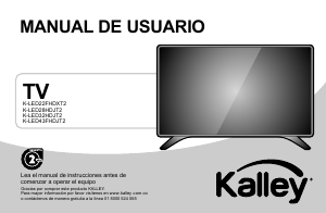 Manual de uso Kalley K-LED43FHDJT2 Televisor de LED