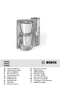 Bedienungsanleitung Bosch TKA6323 Kaffeemaschine