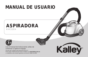 Manual de uso Kalley K-VC12CA Aspirador