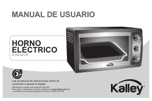 Manual de uso Kalley K-HE42CR Horno