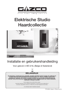 Handleiding Gazco Studio 1 Elektrische haard