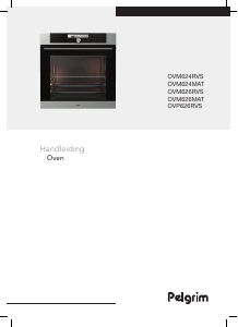 Handleiding Pelgrim OVM626RVS Oven