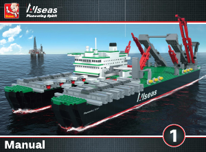 Instrukcja Sluban set M38-70093 Allseas Pioneering Spirit