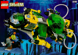 Bedienungsanleitung Lego set 6180 Aquazone Hydro Search Sub Underwasserstation