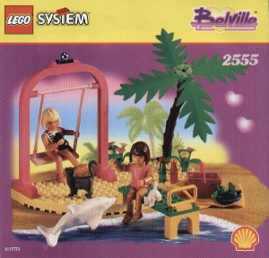 Bedienungsanleitung Lego set 2555 Belville Schaukel Set
