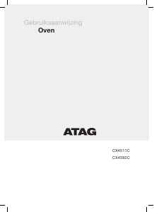 Handleiding ATAG CX4592C Oven