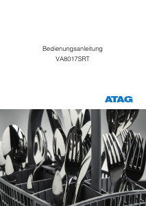 Bedienungsanleitung ATAG VA8017SRT Geschirrspüler