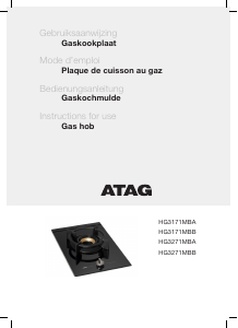 Manual ATAG HG3271MBA1E Hob