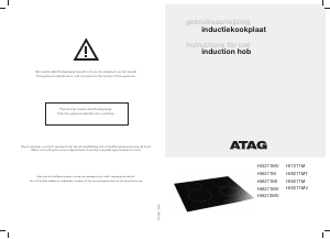 Bruksanvisning ATAG HI9271MV Häll
