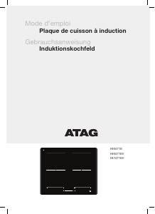 Mode d’emploi ATAG HI6471EV Table de cuisson