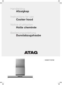 Manual ATAG ES9011EVM Cooker Hood